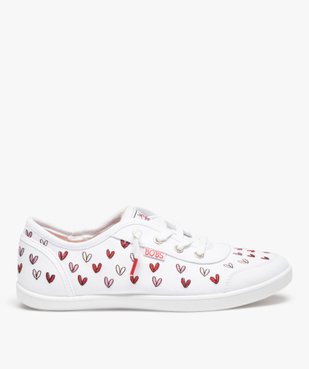 Baskets femme en toile cœurs brodés multicolores – Skechers x James Goldcrown vue1 - SKECHERS - GEMO