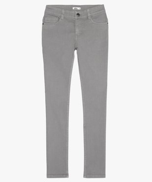 Pantalon garçon style jean slim 5 poches vue1 - GEMO (JUNIOR) - GEMO