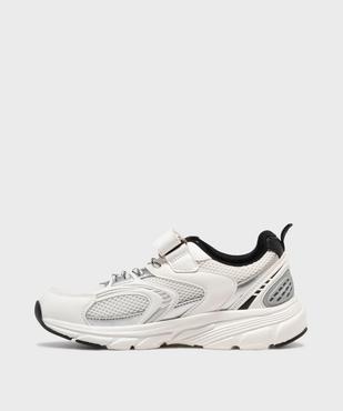 Baskets running à scratch multicolores garçon - 5 Miles vue3 - 5 MILES - GEMO