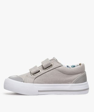 Tennis bébé garçon en toile de coton bio - Mieux vue3 - GEMO C4G BEBE - GEMO