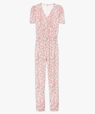 Combinaison-pantalon femme à manches courtes vue4 - GEMO(FEMME PAP) - GEMO