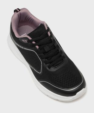 Baskets running en mesh avec semelle ultra légère femme - 5 Miles vue5 - 5 MILES - GEMO