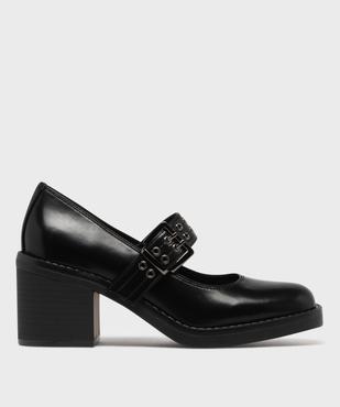 Chaussures à talon Mary Jane à semelle épaisse femme vue2 - 5 MILES - GEMO