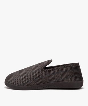 Chaussons homme pantoufles à motif Prince de Galles - Isotoner vue3 - ISOTONER - GEMO