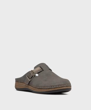 Sabot confort avec semelle intérieure cuir femme vue2 - G'FLEX - GEMO