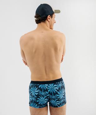 Maillot de bain boxer imprimé tropical homme vue3 - GEMO 4G HOMME - GEMO