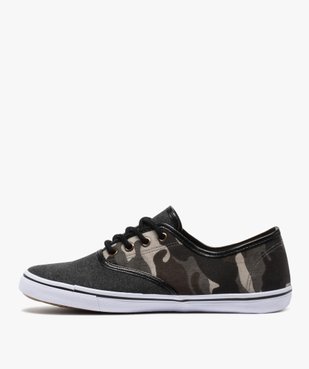 Tennis homme en toile à semelle fine - Roadsign Tige imprimée vue3 - ROADSIGN - Nikesneakers