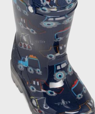 Bottes de pluie à motifs tracteurs bébé garçon - Little Love vue6 - LITTLE LOVE - GEMO