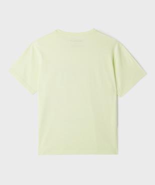Tee-shirt manches courtes imprimé garçon - Minecraft vue3 - MINECRAFT - GEMO