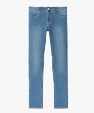 Jean femme coupe Slim coloris délavé vue4 - GEMO 4G FEMME - GEMO