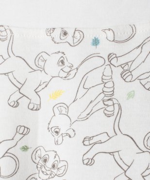 Pantalon bébé en maille souple à motifs Le Roi Lion - Disney vue2 - DISNEY DTR - GEMO