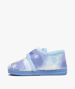 Chaussons fille bottillons à scratch – La Reine des Neiges vue3 - REINE DES NEIGE - GEMO