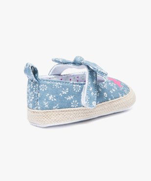 Babies en textile et semelle de corde - Lulu Castagnette vue4 - LULUCASTAGNETTE - GEMO