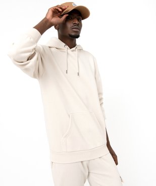 Sweat à capuche intérieur molletonné homme vue1 - GEMO 4G HOMME - GEMO