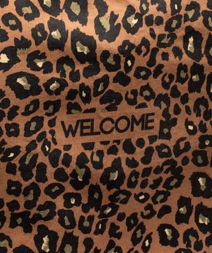 Tote bag grand format en tissu imprimé léopard femme vue3 - GEMO (ACCESS) - GEMO