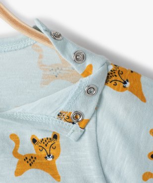 Pyjama bébé 2 pièces à motifs vue2 - GEMO(BB COUCHE) - GEMO