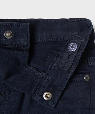 Pantalon slim extensible au coloris unique bébé garçon vue2 - GEMO(BEBE DEBT) - GEMO