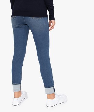 Jean femme coupe skinny taille haute vue3 - GEMO(FEMME PAP) - GEMO