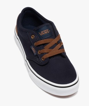 Baskets garçon skateshoes en toile - Vans Atwood vue5 - VANS - GEMO