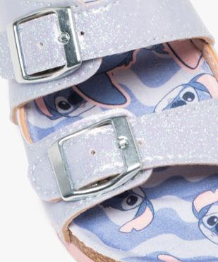 Sandales avec brides brillantes à boucle fille - Stitch vue6 - LILO & STITCH - GEMO