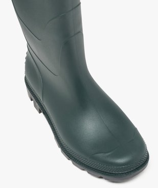 Bottes de pluie à semelle crantée vue5 - GEMO (EQUIPT) - GEMO