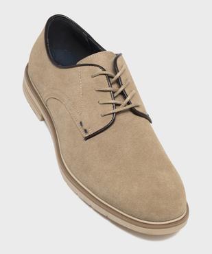 Derbies dessus suédine homme - Mario Baldano vue6 - MARIO BALDANO - GEMO