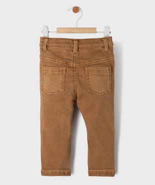 Pantalon slim extensible bébé garçon vue3 - GEMO(BEBE DEBT) - GEMO