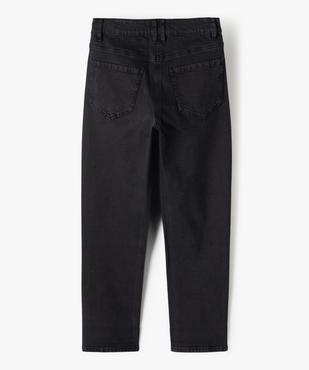 Jean fille coupe Mom taille haute vue4 - GEMO (JUNIOR) - GEMO