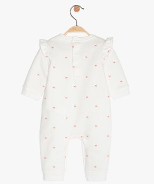 Combinaison bébé en jersey à motif étoiles vue2 - GEMO(BB COUCHE) - GEMO