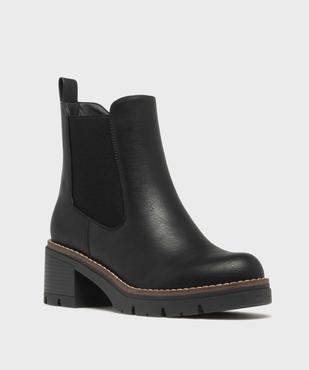Chelsea boots à semelle crantée femme - 5 Miles vue2 - 5 MILES GEMO FOR GOOD - GEMO