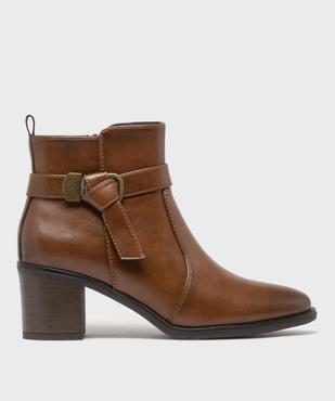 Boots à talon avec bride fantaisie femme - Valentina Baldano vue1 - VALENTINA BALDA - GEMO