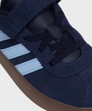 Baskets en cuir suédé VL Court 3.0 à scratch garçon - Adidas vue6 - ADIDAS - GEMO