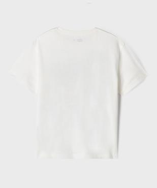 Tee-shirt manches courtes avec motif XXL garçon vue3 - GEMO 4G GARCON - GEMO