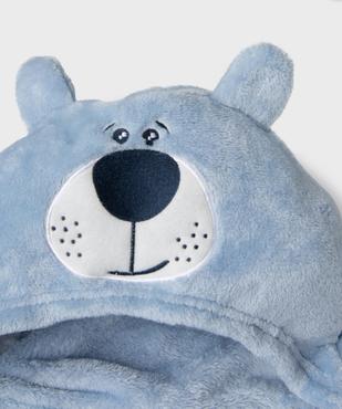 Plaid à capuche en maille douillette enfant vue2 - GEMO (ACCESS) - GEMO