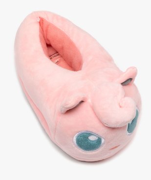 Chaussons en velours fantaisie Rondoudou fille - Pokémon vue5 - POKEMON - GEMO