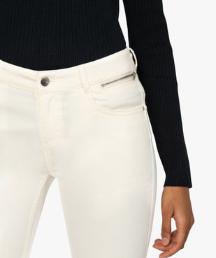 Pantalon femme coupe slim effet push-up vue2 - GEMO(FEMME PAP) - GEMO
