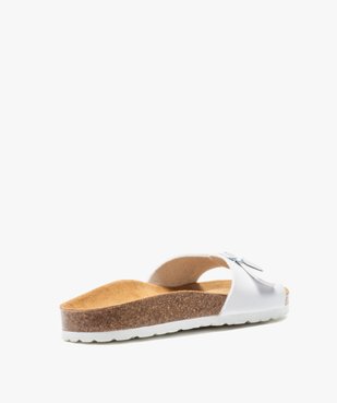 Mules femme à large bride et semelle intérieure cuir vue4 - GEMO (CASUAL) - GEMO