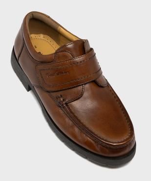 Chaussures bateau homme confort dessus cuir uni vue12 - PIERRE CARDIN CONFORT - GEMO