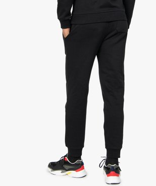 Pantalon de jogging homme contenant du coton bio vue3 - GEMO C4G HOMME - GEMO