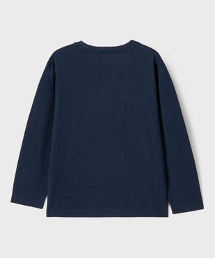 T-shirt manches longues poche garçon vue5 - GEMO (ENFANT) - GEMO