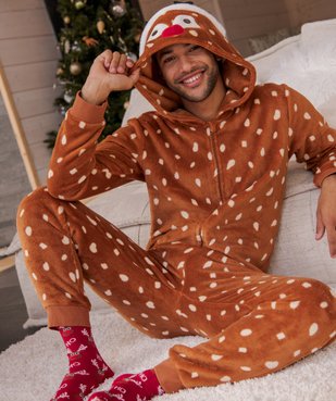 Combinaison pyjama homme spécial Noël vue5 - GEMO(HOMWR HOM) - GEMO