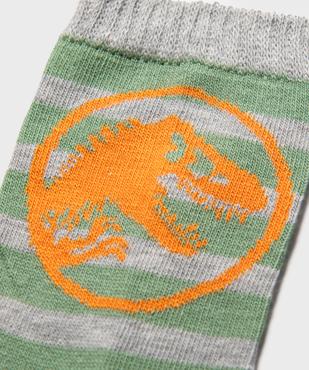 Chaussettes motifs dinosaures garçon (lot de 3) - Jurassic World vue3 - JURASSIC - GEMO