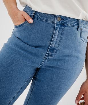 Jean Flare extensible taille normale femme grande taille vue2 - GEMO (G TAILLE) - GEMO