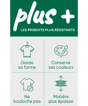 Tee-shirt manches courtes en coton uni homme vue6 - GEMO (HOMME) - GEMO