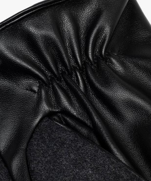 Gants tactiles bi-matière doublure chaude homme vue3 - GEMO (ACCESS) - GEMO