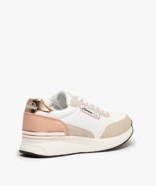 Baskets femme multi-matières à lacets - Ellesse vue4 - ELLESSE - GEMO