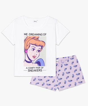 Pyjashort femme avec motif XXL - Disney vue4 - DISNEY DTR - GEMO