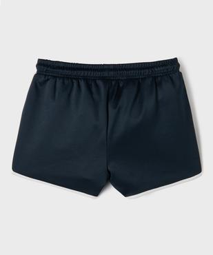 Short de sport à taille élastiquée fille - Camps United vue3 - CAMPS US - GEMO