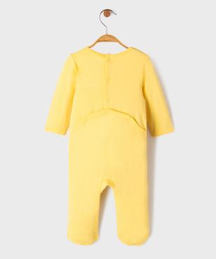 Pyjama dors-bien avec motif animé lion bébé garçon vue7 - GEMO 4G BEBE - GEMO