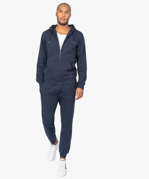 Pantalon de jogging homme contenant du coton bio vue5 - GEMO C4G HOMME - GEMO